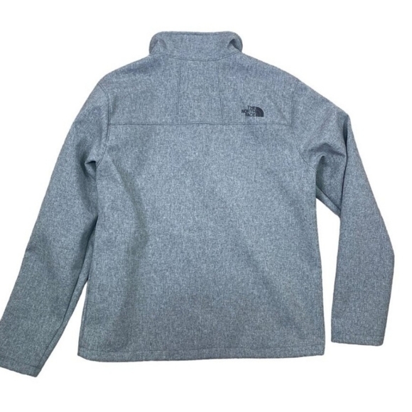 The North Face Windwall Mens Large Jacket Heather Gray - Picture 3 of 5